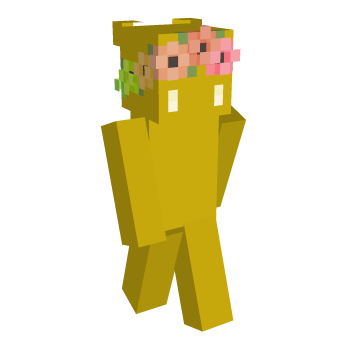 Flower Crown Minecraft Skin