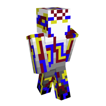 New Colorful Minecraft Skin