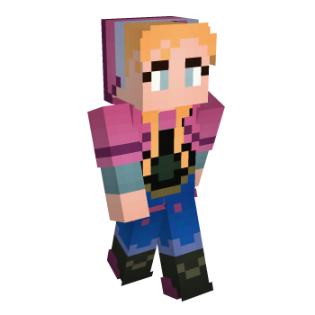 Disney Pink Minecraft Skin