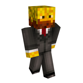 Blaze Tux Minecraft Skin