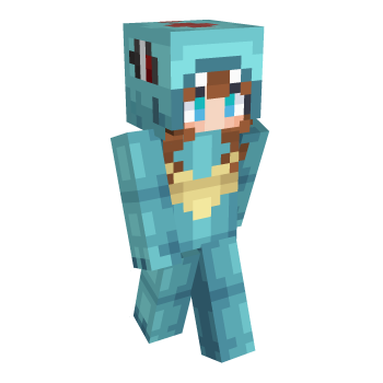 Pigtails Minecraft Skin