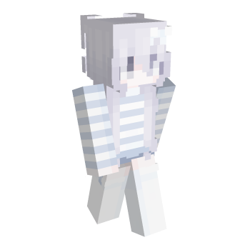Girl Egirl Minecraft Skin