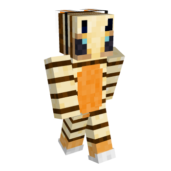 Pszczola Krolik Minecraft Skin