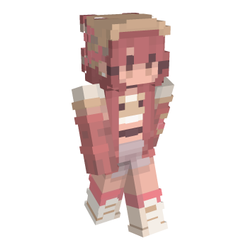 Red Aesthetic Minecraft Skin