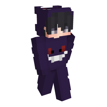 Gengar Boy Minecraft Skin