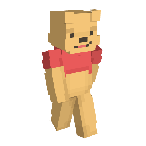 Thin Model Bear Minecraft Skin - Laby