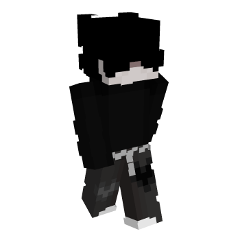 Eboy Black Minecraft Skin