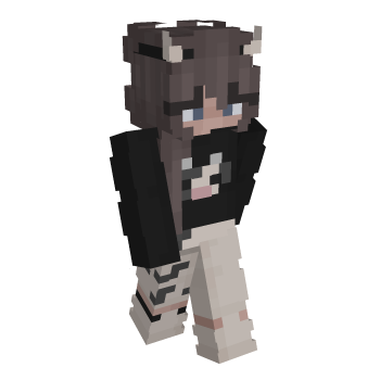 Girl Cow Minecraft Skin