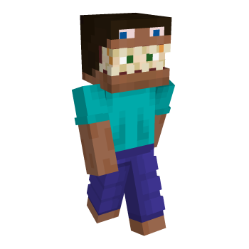 Ugly Steve Minecraft Skin - Laby