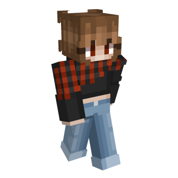 Brown Hair Flannel Minecraft Skin