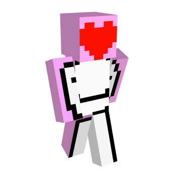 Dream Heart Minecraft Skin