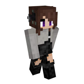 Short Brown Hair Casual Minecraft Skin