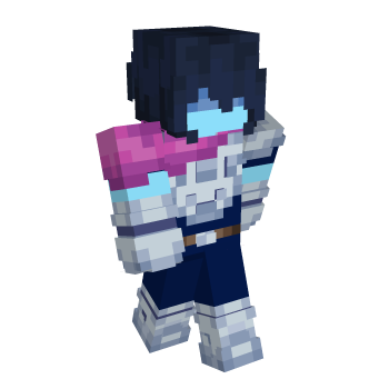 Blue Purple Minecraft Skin