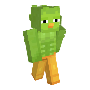 Duolingo Bird Minecraft Skin
