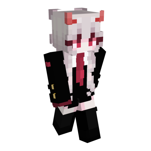 Demon Red Eyes Minecraft Skin - Laby