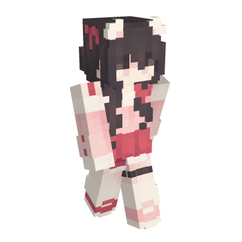 Girl Long Hair Minecraft Skin