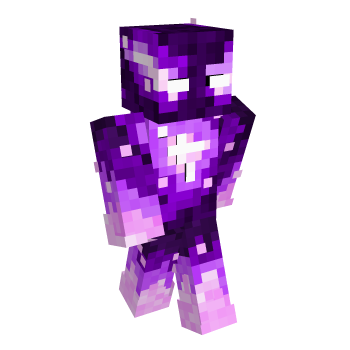 Glowing Eyes Minecraft Skin