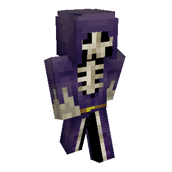 Skeleton Mage Minecraft Skin
