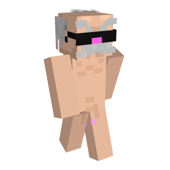 Naked Grandpa Minecraft Skin