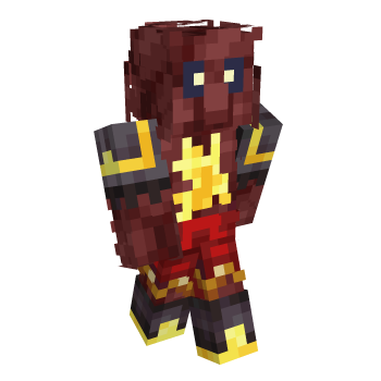 Golem Glowing Eyes Minecraft Skin