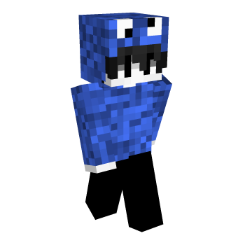 Cookie Monster Minecraft Skin