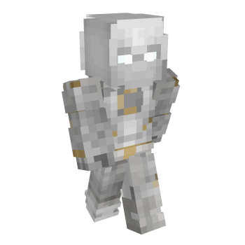 White Eyes Minecraft Skin