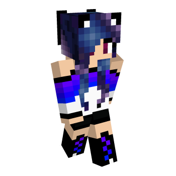 Galexy Cat Minecraft Skin