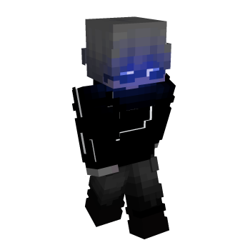 Glowing Eyes Minecraft Skin
