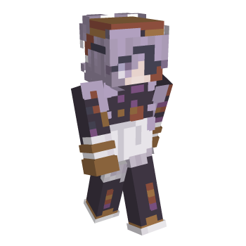 Cloak Girl Minecraft Skin