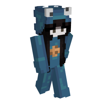 Cookie Monster Minecraft Skin