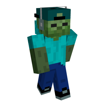 Zombie Teen Minecraft Skin