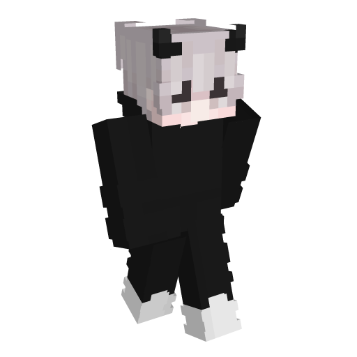 Classic White Hair Minecraft Skin - Laby