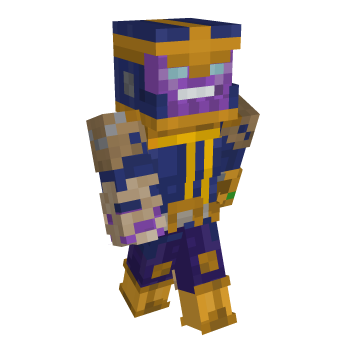 Gauntlet Infinity Minecraft Skin