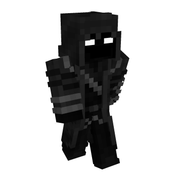 Scary Black Minecraft Skin