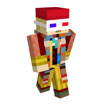 Rainbow Minecraft Skin