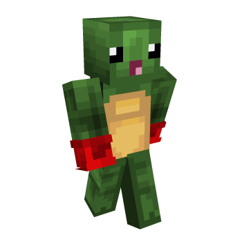 Turtle Green Minecraft Skin