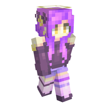 Lavender Wings Minecraft Skin