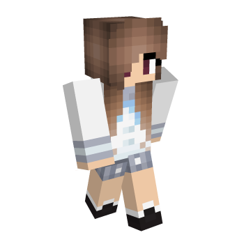 Cute School Girl Minecraft Skin