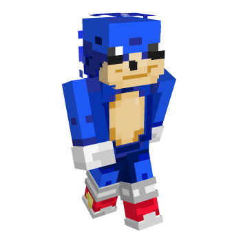 Sonic Minecraft Skin