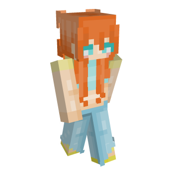 Red Head Winx Minecraft Skin