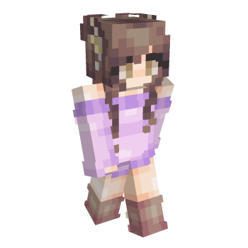 Purple Werewolf Minecraft Skin