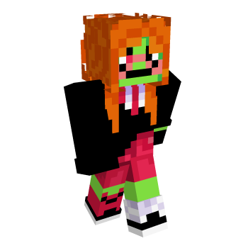 Ginger Girl Minecraft Skin