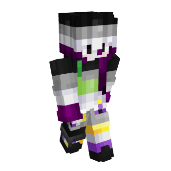 NonBinary Minecraft Skin