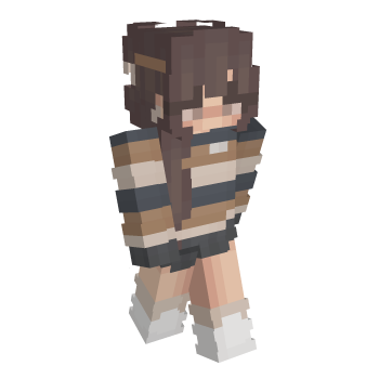 Stripes Woman Minecraft Skin