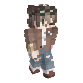 Green Eyes Goggles Minecraft Skin