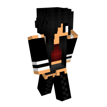 Cute Black Minecraft Skin