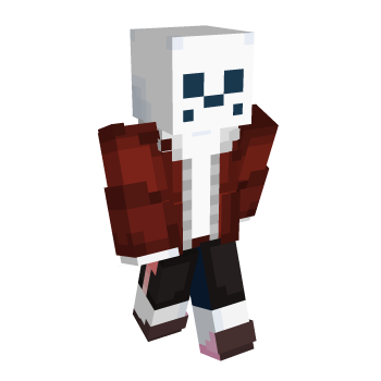 Undertale Sans Minecraft Skin
