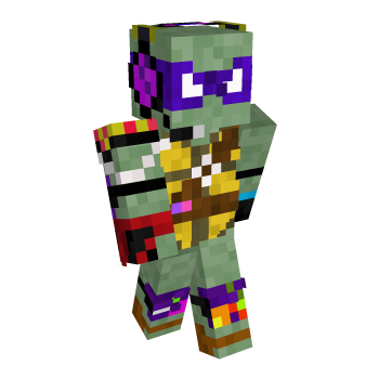 Turtle Teenaged Minecraft Skin
