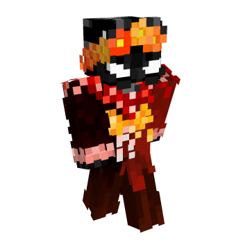 Flower Crown Red Minecraft Skin