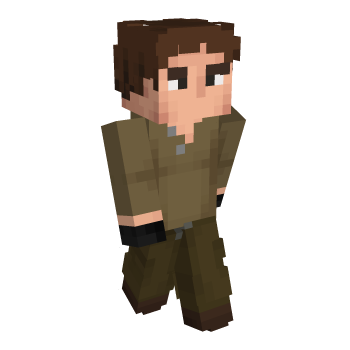 Old Man Brown Hair Minecraft Skin
